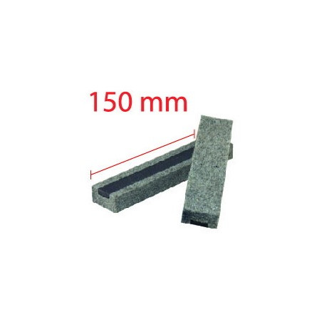 Filzbacken für Schraubstock 150 mm