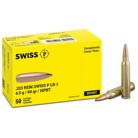 SWISS P .223 LR-1 HPBT 4.5 g 69 gr