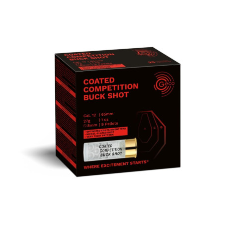Geco Coated Competition Buck Shot 27 g 12/65