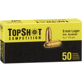 TopShot 9 mm Para 8.0 g 124 gr FMJ